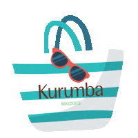 kurumbamaldives holiday beach sunglasses vacation Sticker