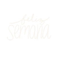 Typography Semana Sticker