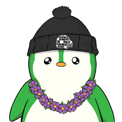 No Way Penguin Sticker by Pudgy Penguins