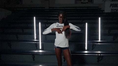 Georgia Tech Volleyball GIF by Georgia Tech Yellow Jackets