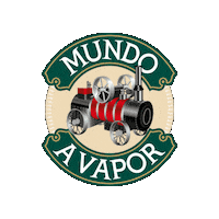 Logo Train Sticker by Mundo a Vapor
