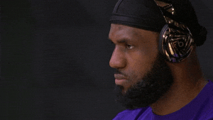 Vibing Lebron James GIF by NBA