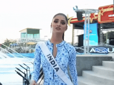 Miss Universe Manika GIF
