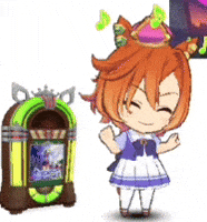 Uma Musume Pretty Derby Dancing GIF
