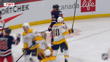 Happy Winnipeg Jets GIF by NHL