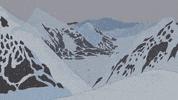 snow mountains GIF by South Park 