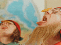 everwhatproductions happy funny food christmas GIF