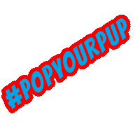 dog puppy Sticker by Pop Your Pup!™