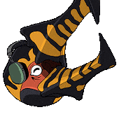 OffworldStudio nodding vibing groovy bugs Sticker