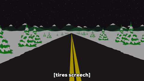 road highway GIF by South Park 