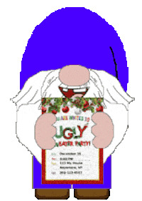 Ugly Sweater Sticker
