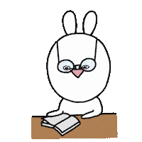 Book Reading Sticker