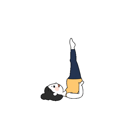yogiuun yoga training exercise lovely Sticker