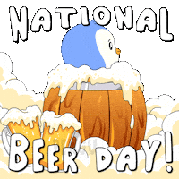 Celebration Drinking Sticker by Pudgy Penguins