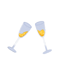 Happy New Year Party Sticker