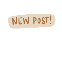 New Post Sticker