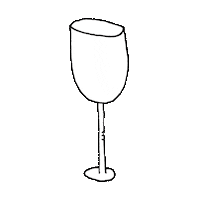 onefranshow pink birthday drink wine Sticker