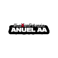 Anuel Sticker by X963fm