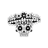 La Catrina Rip Sticker by La Catrina MEXICO ®