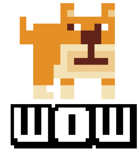 Dog Wow Sticker by Crossy Road