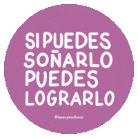 Dreamit Doit Sticker by Lanas y mas lanas