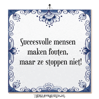 Humor Wijsheid Sticker by Tegelspreuken.nl