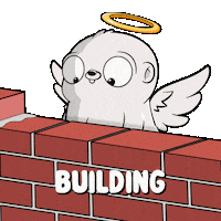 Brick By Brick House Sticker by Fugz Official