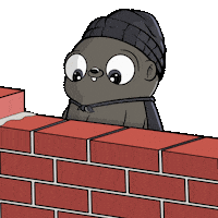 Brick By Brick House Sticker by Fugz Official