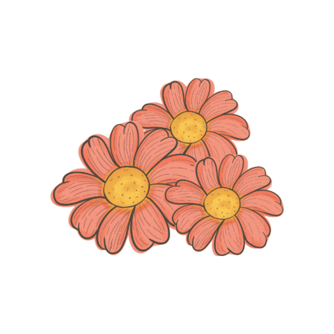 Flower Plant Sticker