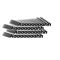 Aaah Sticker by MOSQUITO