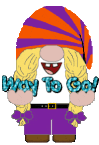 Way To Go Sticker