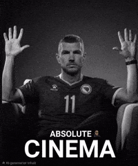 Edin Dzeko Cinema GIF