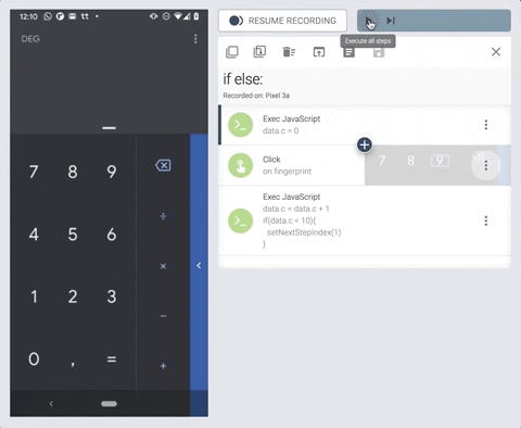 stoefln giphyupload test automation android testing tool javascript support GIF