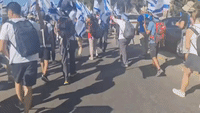 Tens of Thousands March on Jerusalem Ahead of Knesset Vote on Judicial Reforms