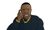 think use your head Sticker by DaBaby