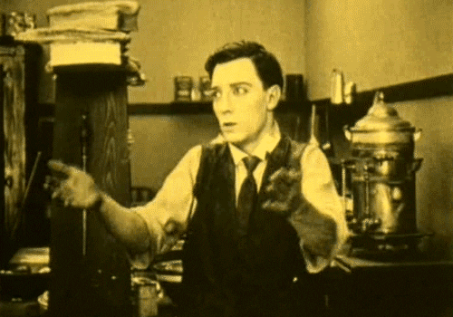 buster keaton the cook GIF by Maudit