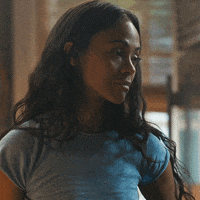 Zoe Saldana Smile GIF by Paramount+