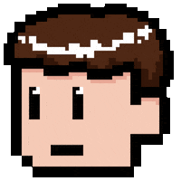 Pixel Wow Sticker