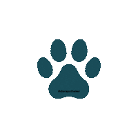 dierapotheker dog paw hond pootje Sticker