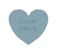Heart New Post Sticker