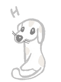 audreykomg happy dog puppy ecwife Sticker