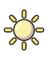Sun Morning Sticker by Grow Food
