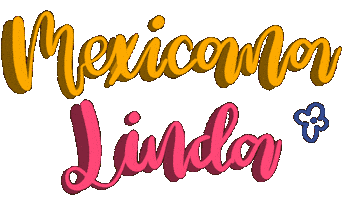 Mexico Lettering Sticker