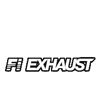 Super Car Logo Sticker by Fi EXHAUST