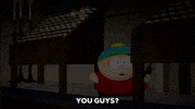 scared eric cartman GIF by South Park 