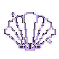 Pixel Summer Sticker