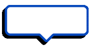 vghversicherungen blue white talk bubble Sticker