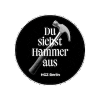hgzberlin hammer hgzberlin Sticker