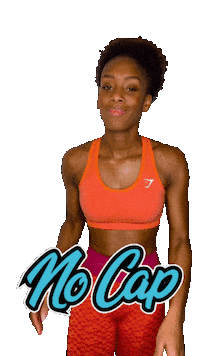 Black Woman Reaction Sticker by takeepfit