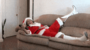 ComedianHollyLogan tv christmas merry christmas santa GIF